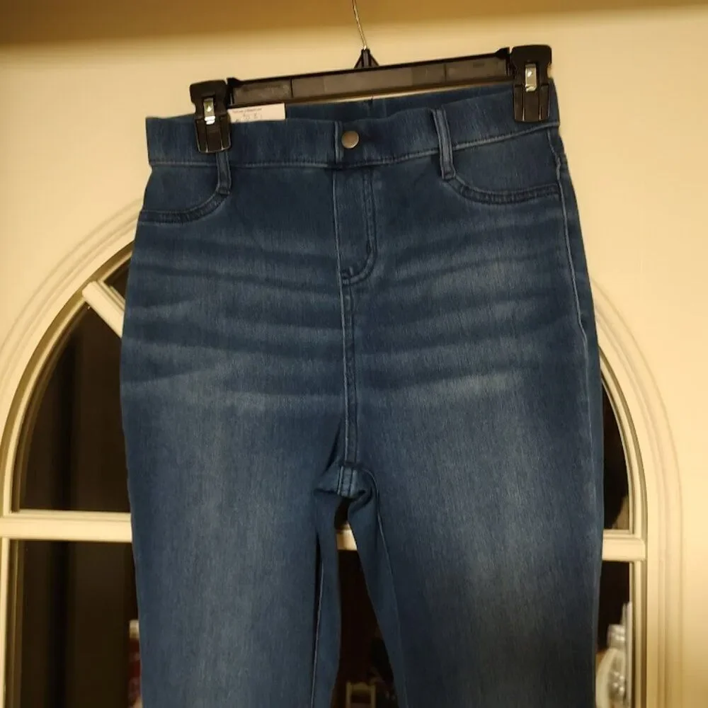 New Time And Tru Stretch Fitted High Rise Core Jeggings Size Women's XS 0/2